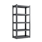 72"H 5 Tier Heavy Duty Metal Shelves