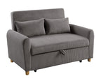Justine 54" Convertible Sleeper Loveseat