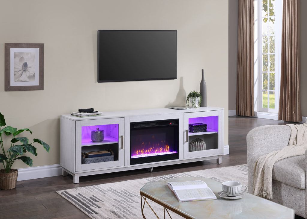 Summit 70" TV Stand Console with Fireplace