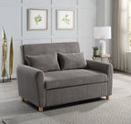 Justine 54" Convertible Sleeper Loveseat