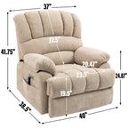 ComfortMax Power Lift Recliner Chair - Large Size