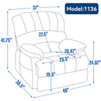 ComfortMax Power Lift Recliner Chair - Large Size