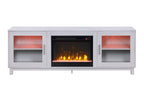 Summit 70" TV Stand Console with Fireplace