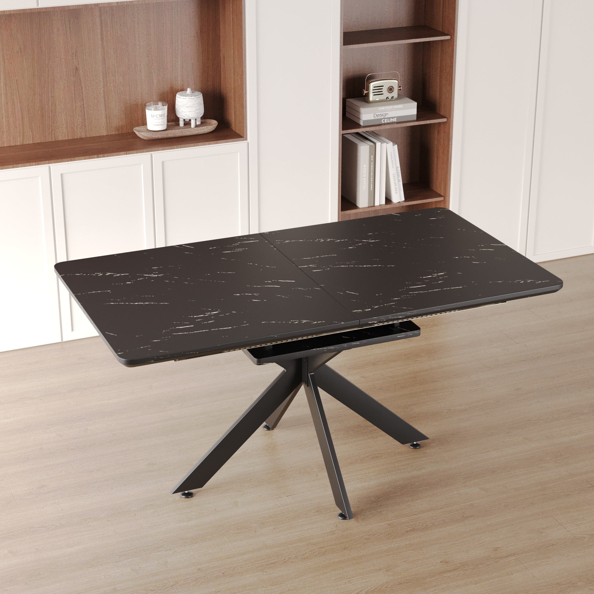 62.4" Extendable Dining Table