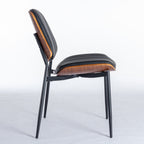 A&A Furniture Mid Century Modern Dining Chairs Set of 2