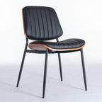 A&A Furniture Mid Century Modern Dining Chairs Set of 2