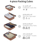 4 Piece Luggage Set Suitcase Set