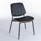 A&A Furniture Mid Century Modern Dining Chairs Set of 2