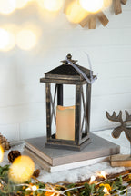 Set of 2 Menifee Lantern with LED Candle
