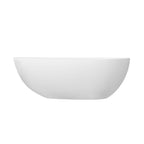 66.9 Inch Freestanding Solid Surface Soaking Bathtub