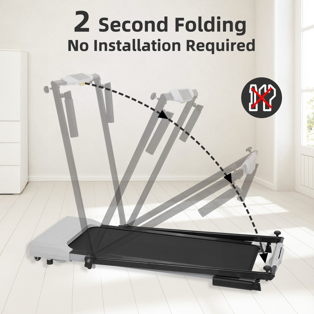 Treadmills for Home – Treadmill with LED for Walking & Running