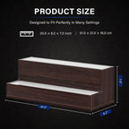 LED Lighted Liquor Bottle Display Shelf