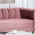 Miranda Velvet 3-Seater Sofa