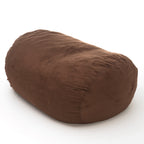 Nest 6.5 Foot Cylindrical Suede Bean Bag