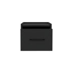 Floating Nightstand, Space-Saving Design with Handy Drawer and Surface