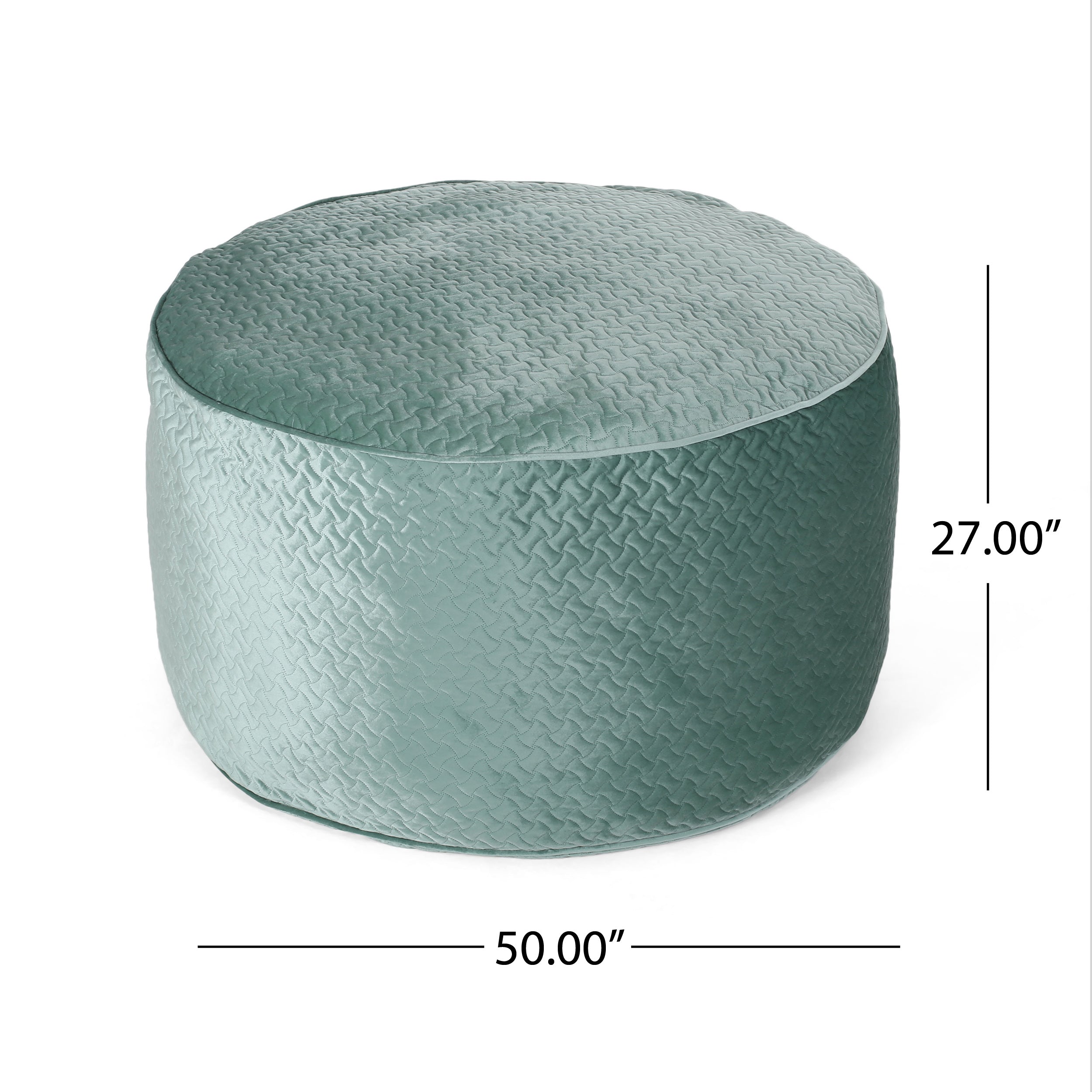 Borroco 4 Foot Short Cylindrical Bean Bag