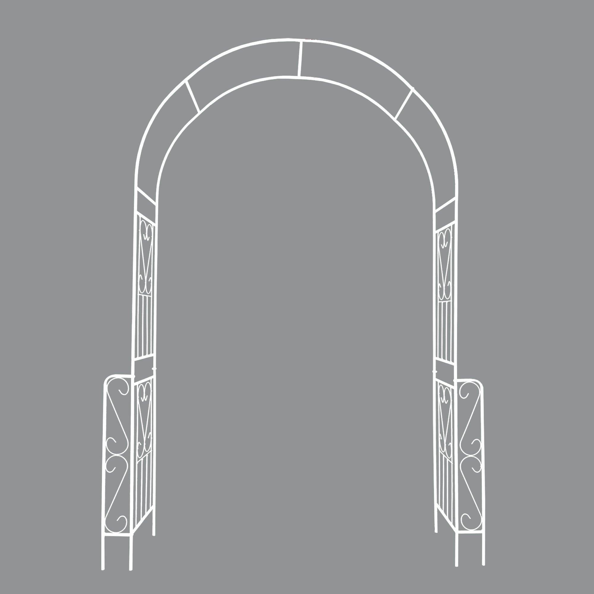 Metal Garden Arch W55'' x H94.5''