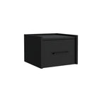 Floating Nightstand, Space-Saving Design with Handy Drawer and Surface