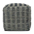 Walle Fabric Square Pouf