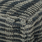 Walle Fabric Square Pouf
