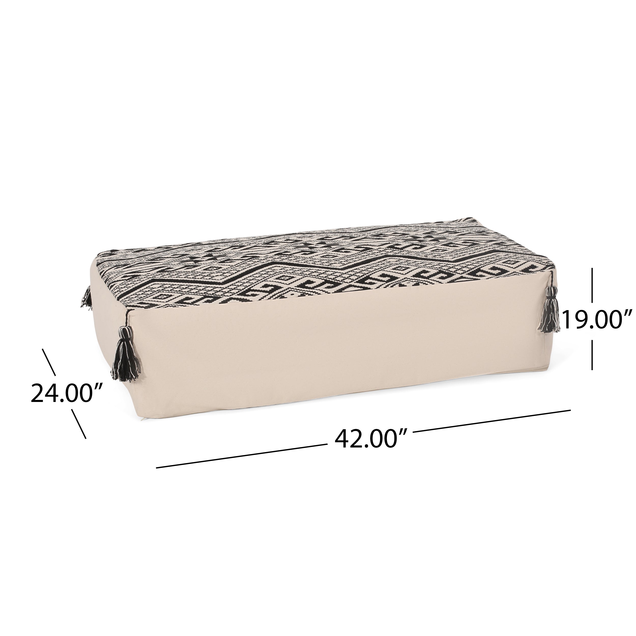 Kiki Rectangular Pouf