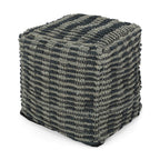 Walle Fabric Square Pouf
