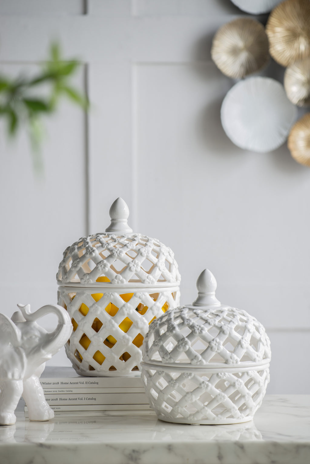 Adorable Ceramic Lidded Jar