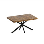 Retro Rectangular Stretch Dining Table