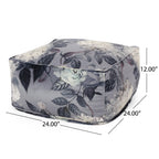 Hazel Large Square Pouf