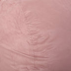 Aruba 8 Foot Microfiber Cylindrical Bean Bag Chair - Rose