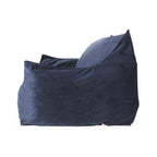 Fila Velveteen 2-Seater Oversized Bean Bag Chair