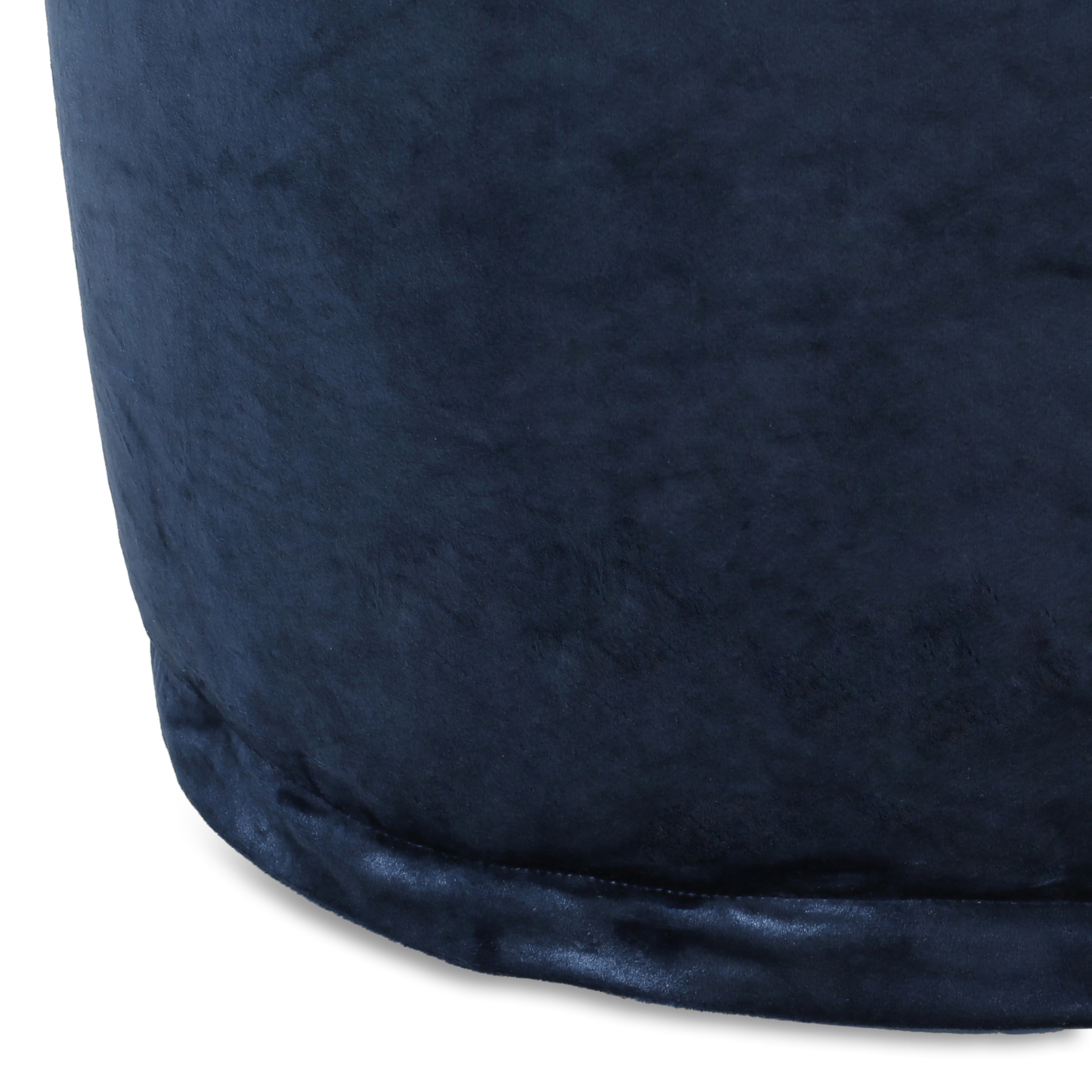 Shimon Cylinder Pouf, Cobalt