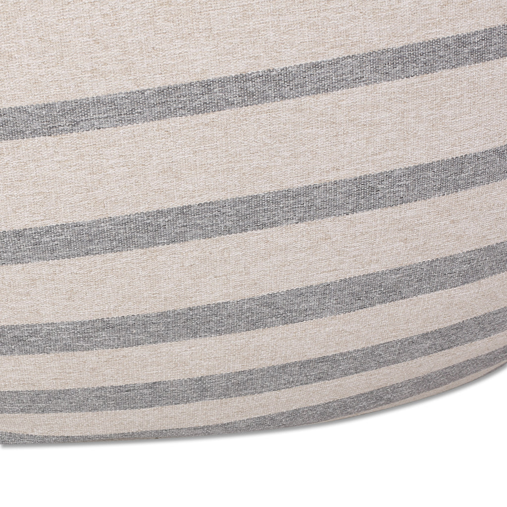 Bohemio 5 Foot Rounded Bean Bag, Striped