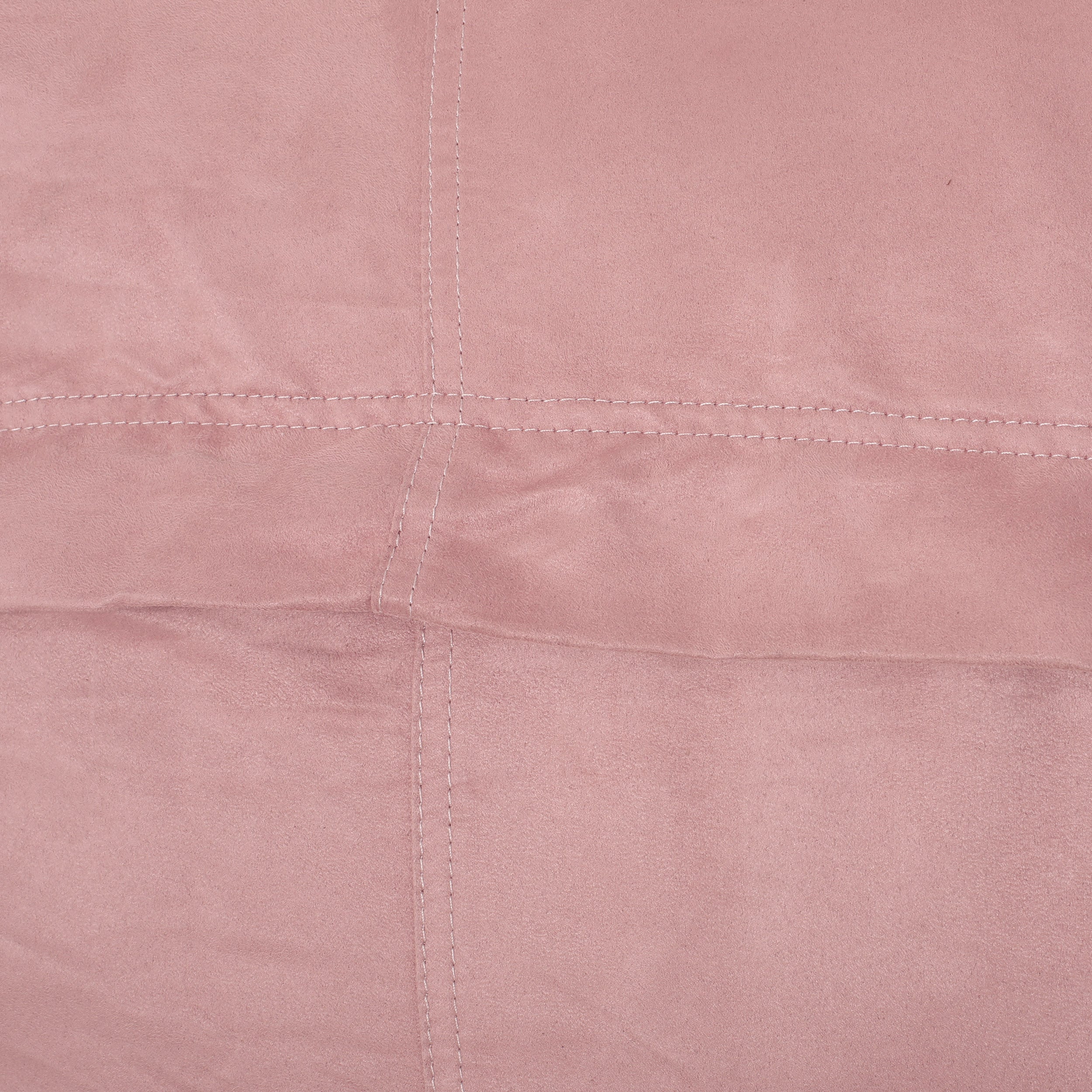 Aruba 8 Foot Microfiber Cylindrical Bean Bag Chair - Rose