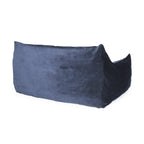 Fila Velveteen 2-Seater Oversized Bean Bag Chair