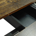 Retro Rectangular Stretch Dining Table