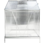 6.3' x 6.2' Polycarbonate Greenhouse, Heavy Duty Outdoor Aluminum Walk-in