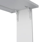 Wall Foldable Table with Multiple Shelves