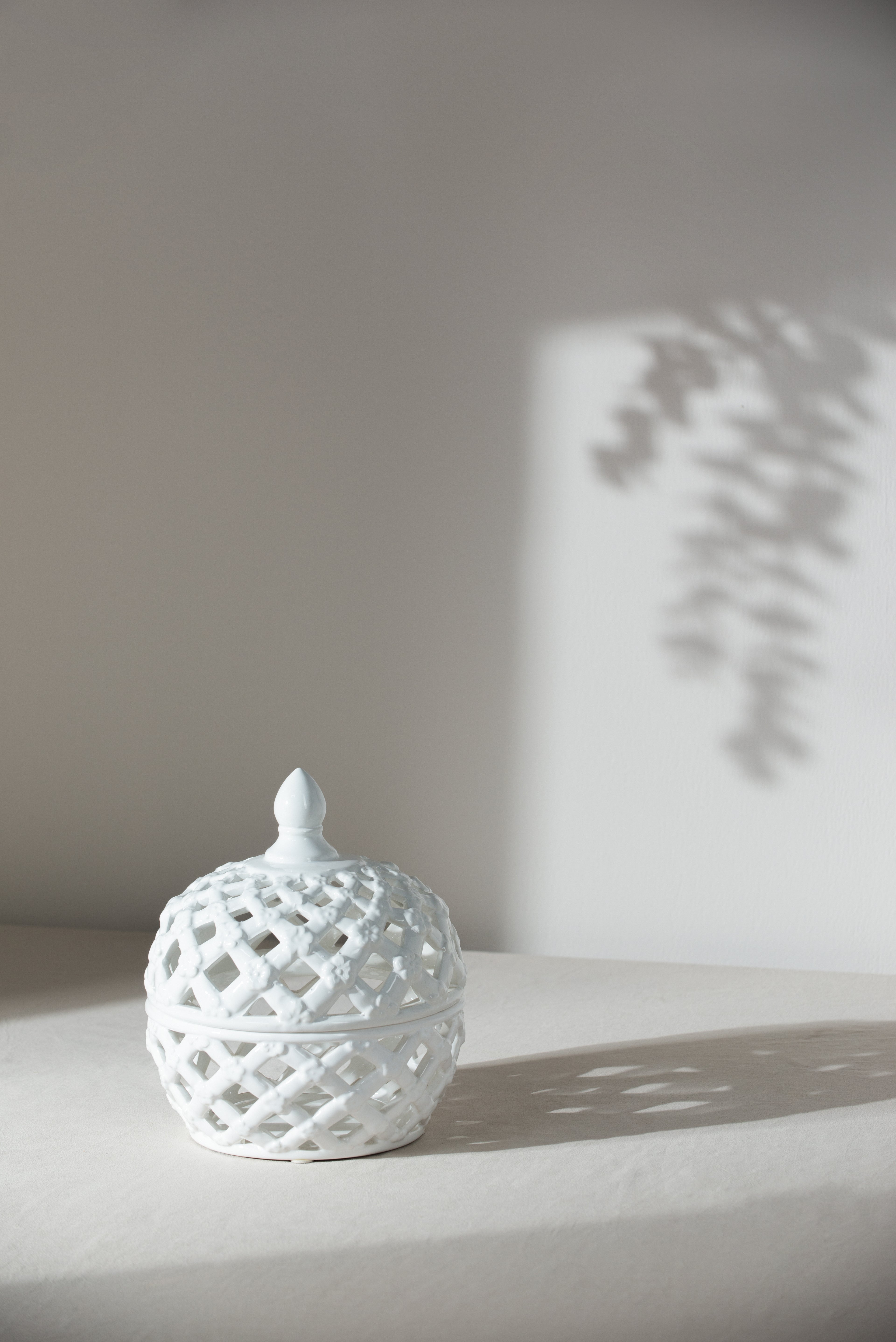 Adorable Ceramic Lidded Jar