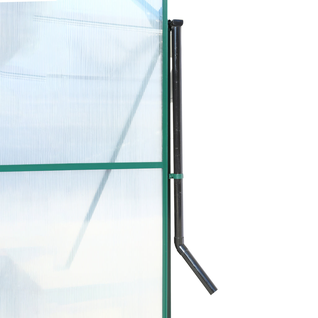 Heavy-Duty Outdoor Aluminum Walk-in Greenhouse