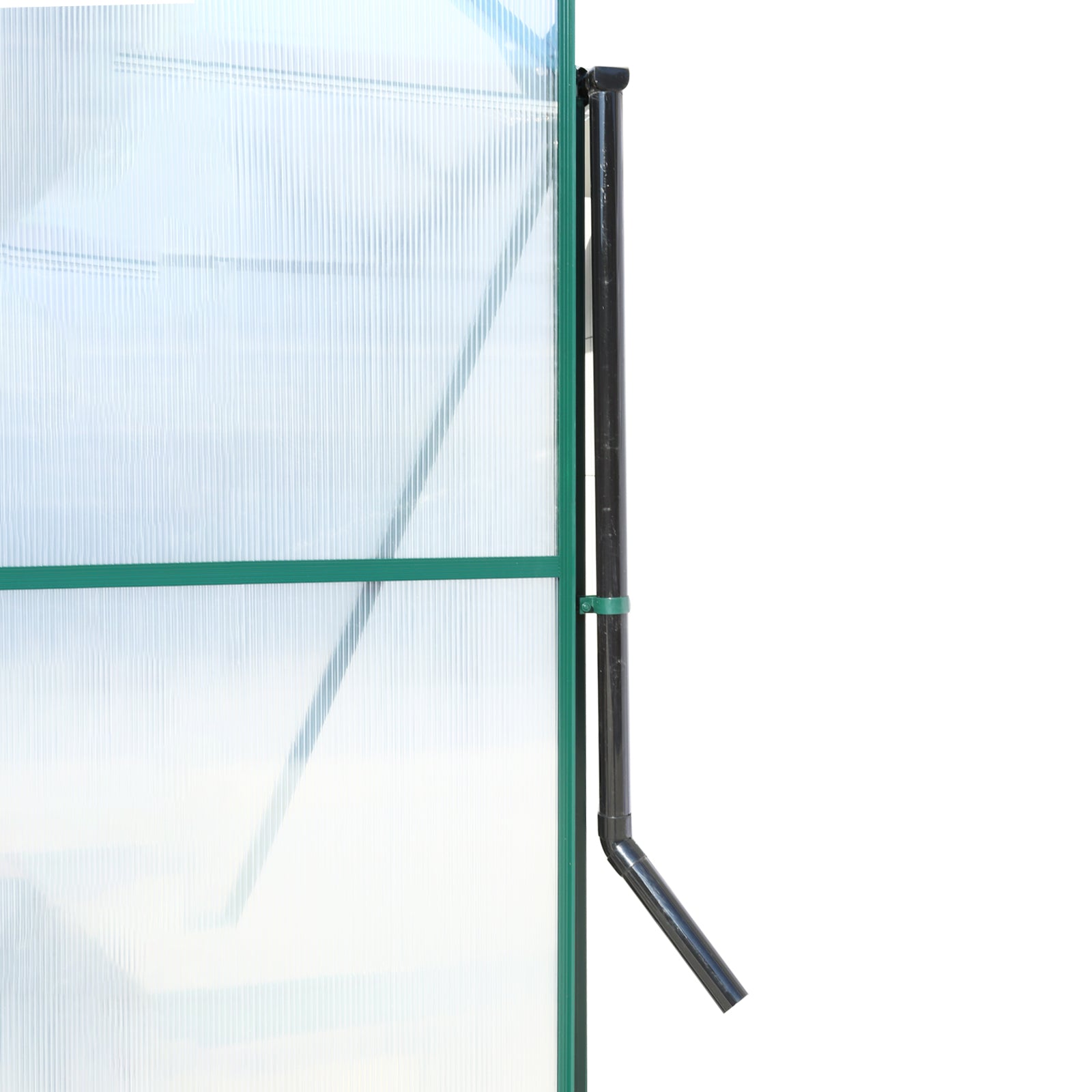 Heavy-Duty Outdoor Aluminum Walk-in Greenhouse