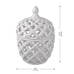 Ballas Bird Lidded Jar