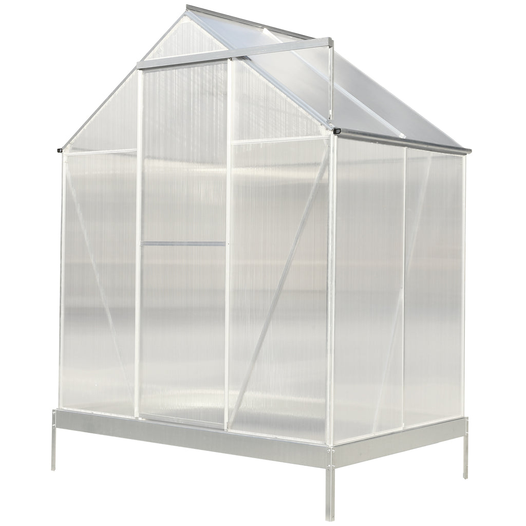 6.3'*4.2'*7' Polycarbonate Greenhouse