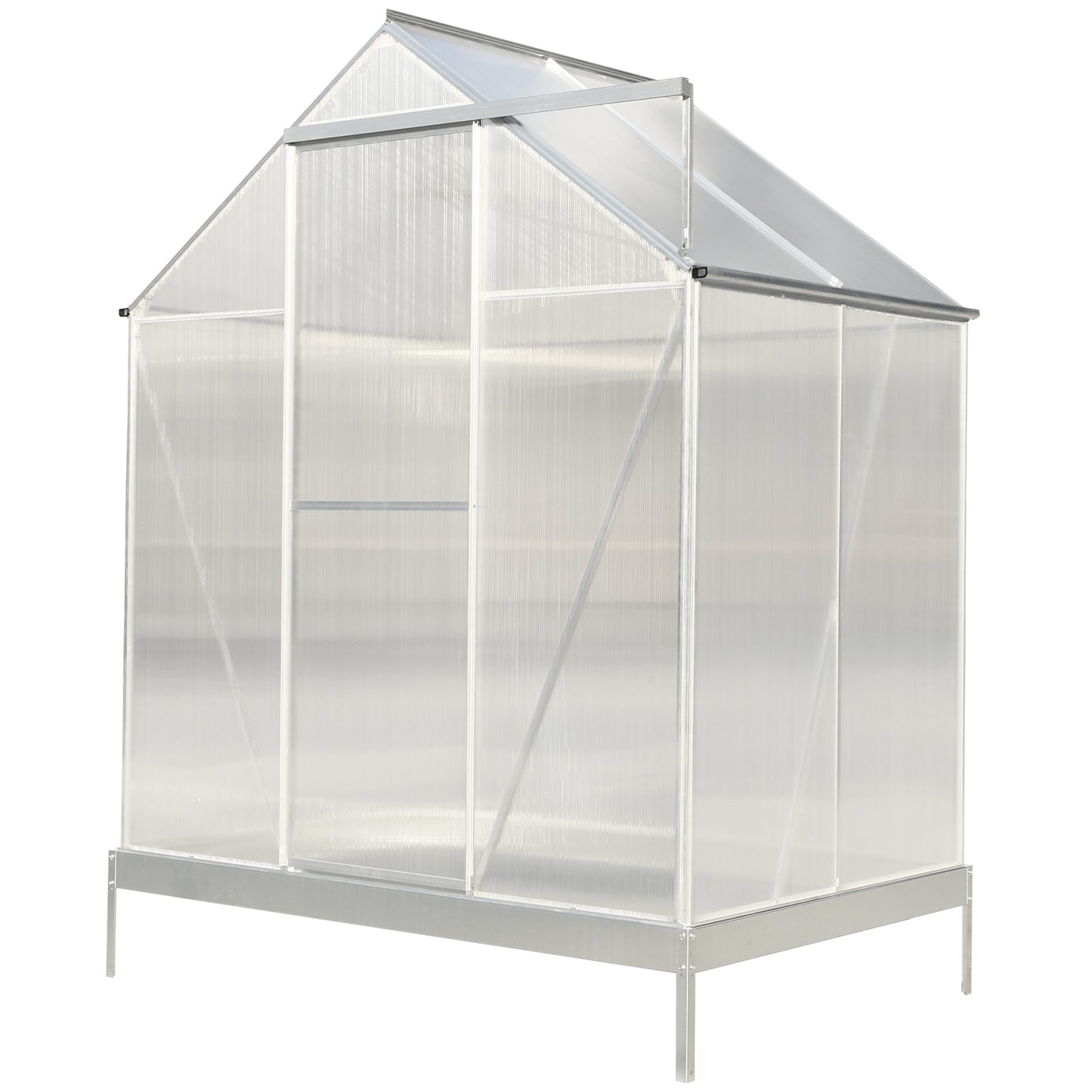6.3'*4.2'*7' Polycarbonate Greenhouse
