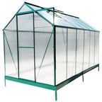 Heavy Duty Polycarbonate Greenhouse - 6.3'*12.2'*7'