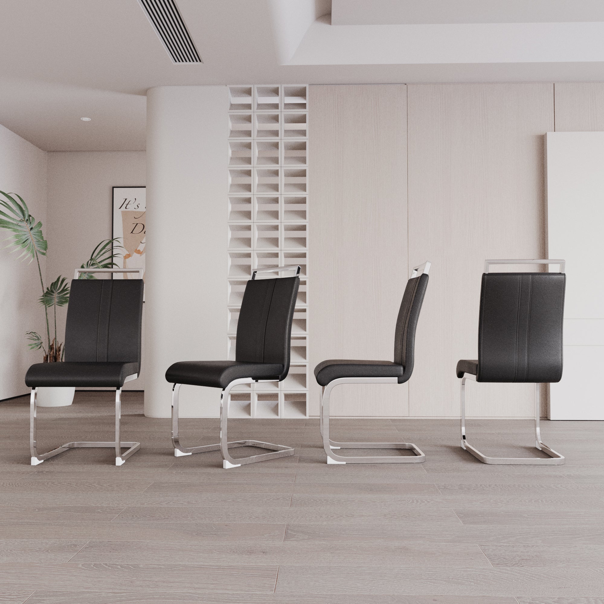 Modern Dining Chairs - Set of 2