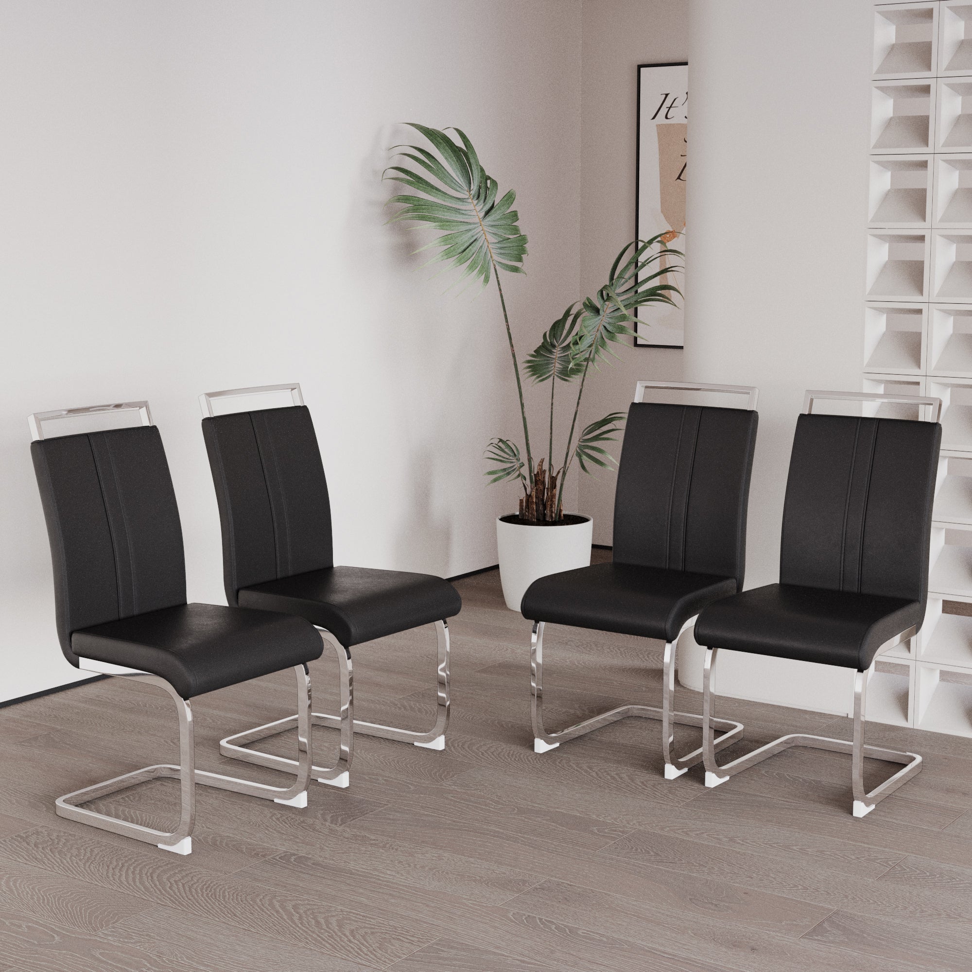 Modern Dining Chairs - Set of 2
