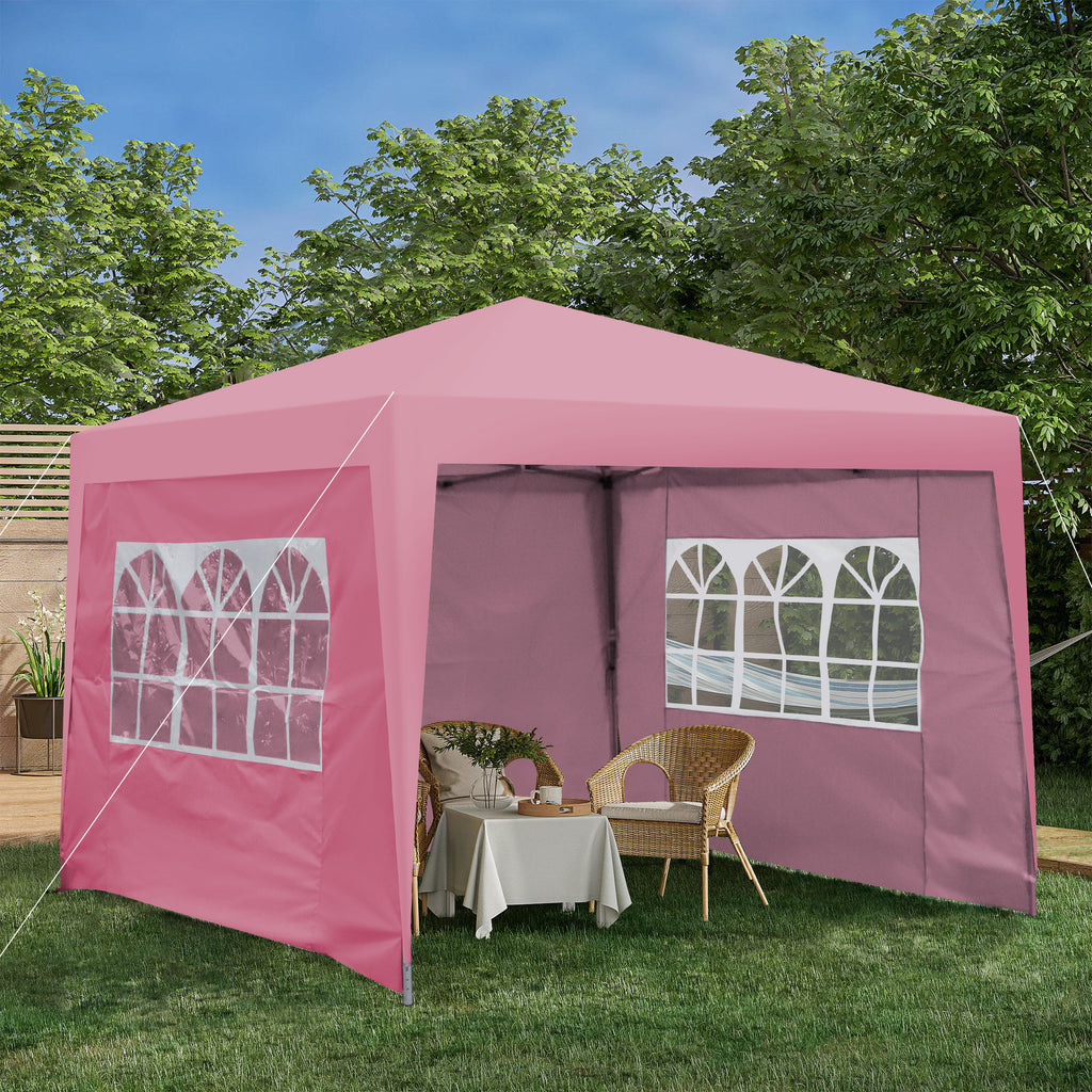 Outdoor 10x10 Ft Pop-Up Gazebo Canopy Tent