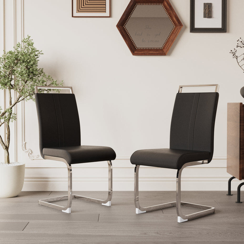 Modern Dining Chairs - Set of 2