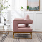 Lenola Contemporary Upholstered Accent Arm Chair